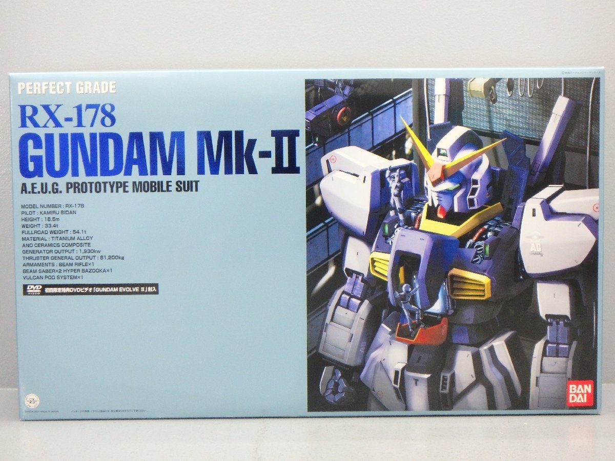 100%新品，大得価 3 未組立 PG 1/60 RX&minus;178 ガンダム Mk-Ⅱ ガンプラ プラモデル 同梱不可 1円スタート(機動戦士Zガンダム)｜売買されたオークション情報、yahooの商品情報をアーカイブ公開 - オークファン 機動戦士Zガンダム