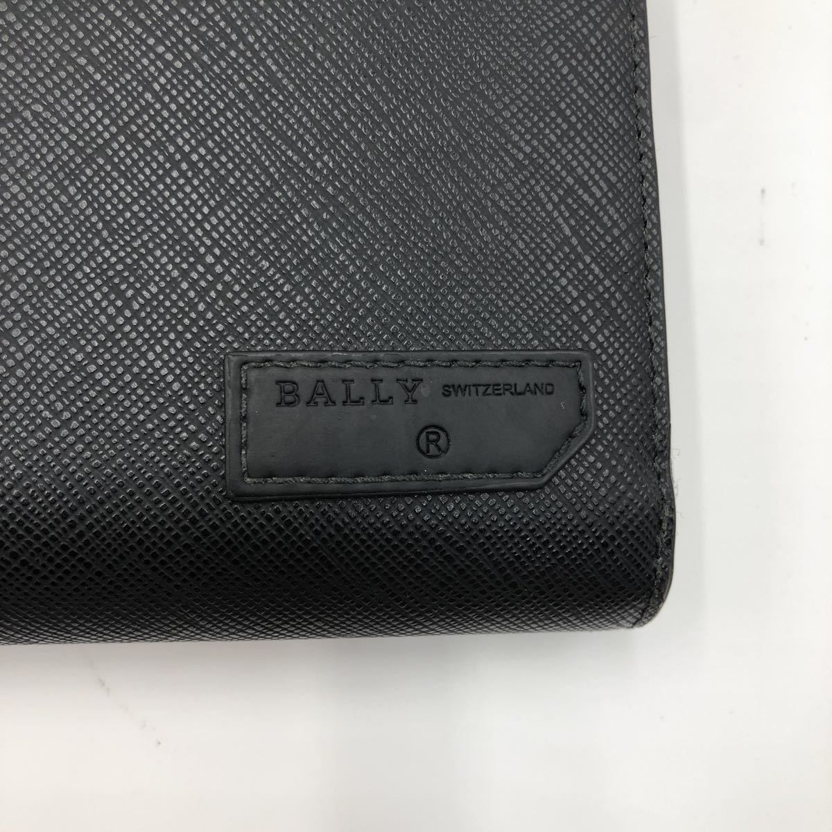1円【未使用に近い！】BALLY バリー 長財布 ラウンドファスナー 