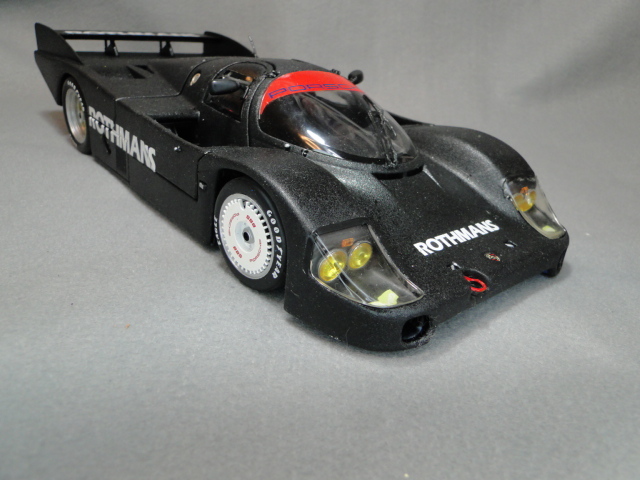 ミニチャンプス（PMA）　1/18　ポルシェ956　テストイメージへカスタム　ジャンク