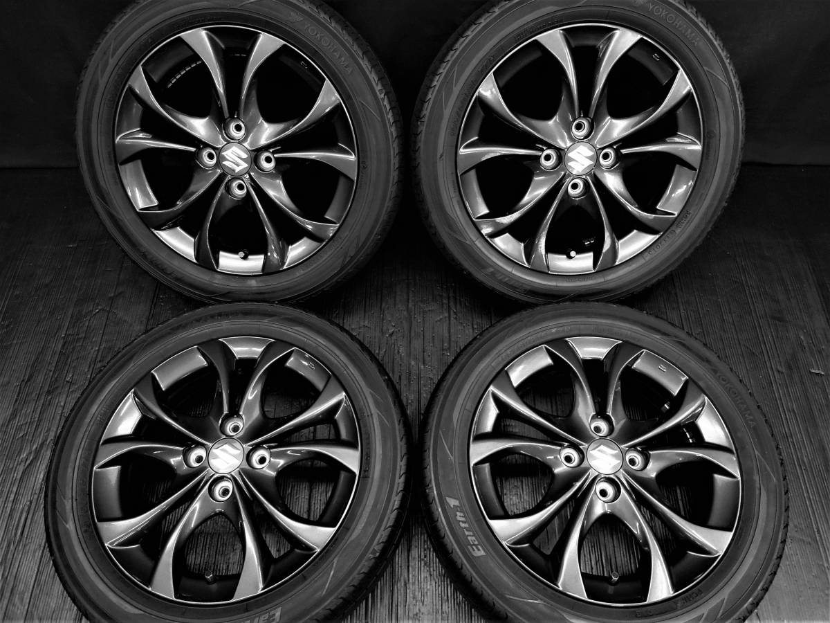 165/60R15 社外￼アルミホイール　裏に傷あり スズキハスラー PLAAアルミ 165/60R15