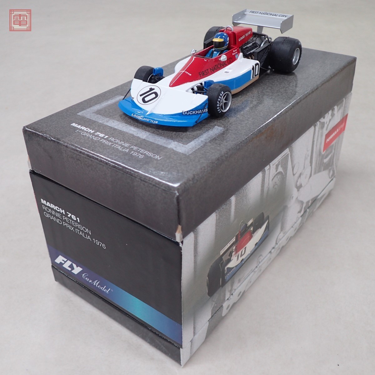 フライ 1/32 マーチ 761 イタリアG.P. 1976 #10 ロニー・ピーターソン No.99042 FLY March Ronnie Peterson スロットカー【10 March 0 1 CAR Ronnie Hand