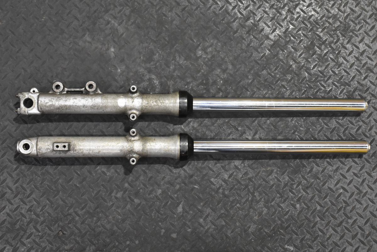 当時物 純正 GSX400E フロントフォーク 0015 検) GSX250E ザリ ゴキ 
