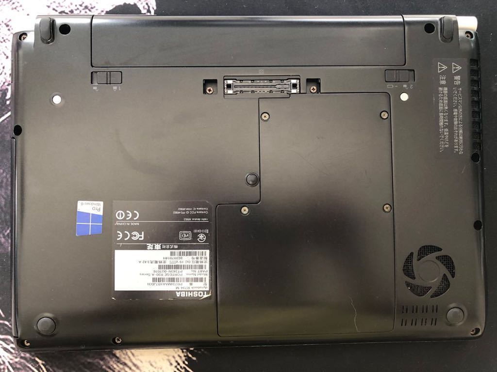 dynabook Core R734⁄M ジャンク i5 4310M Intel TOSHIBA ⁄ 東芝 R734⁄M