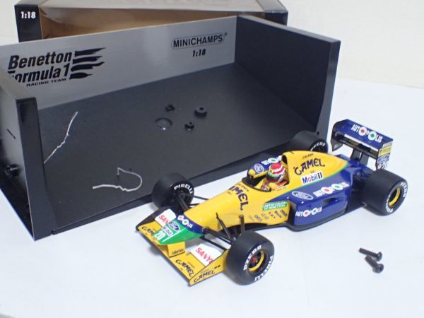 豊TJ6-733/8J〇MINICHAMPS ミニチャンプス 1/18スケール Benetton Ford 