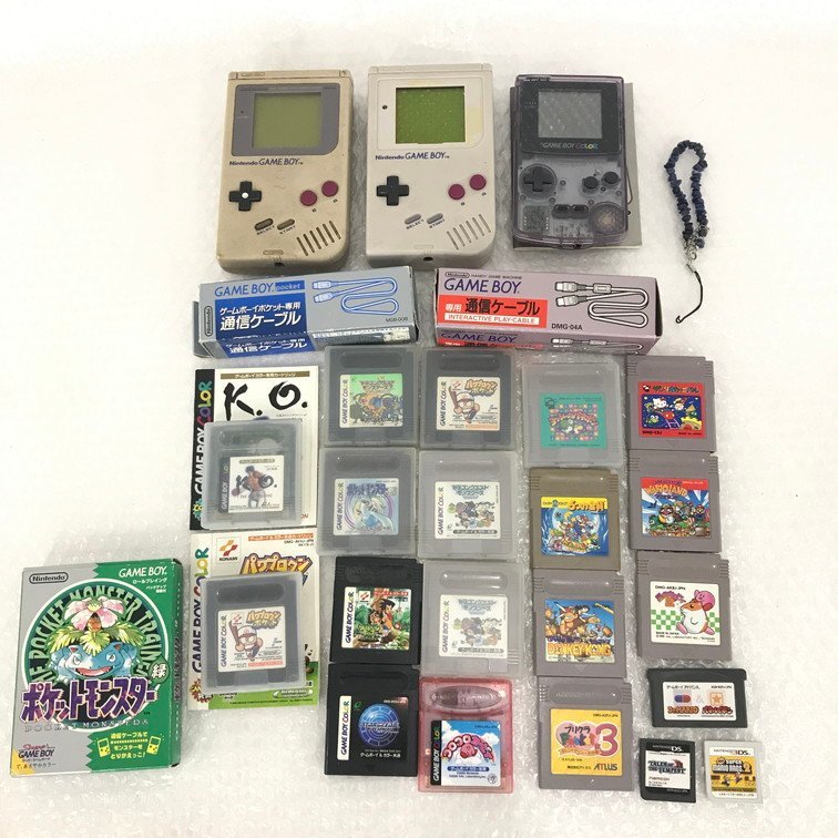 人気定番，セール 送料着払い AGAX2009 Nintendo GAME BOY 本体 ソフト 他 おまとめ セット ニンテンドー ゲームボーイ(本体)｜売買されたオークション情報、yahooの商品情報をアーカイブ公開 - オークファン 本体、アクセサリー