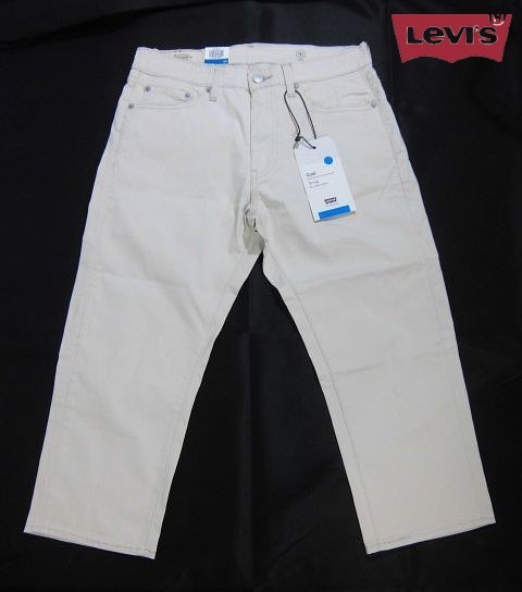 限定セール，定番 H月08008 夏物 リーバイス 505 レギュラークロップドパンツ W34 COOL素材 クロップドパンツ BIG-E Levi's ストレッチ カジュアル(W34)｜売買されたオークション情報、yahooの商品情報をアーカイブ W34