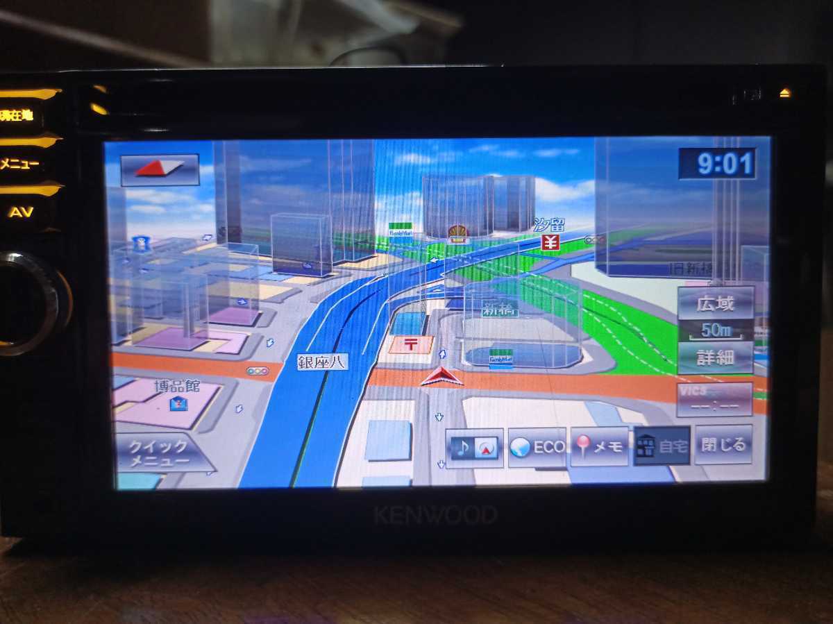 ケンウッド MDV-L300 KENWOOD メモリーナビ SDナビ CD DVD USB