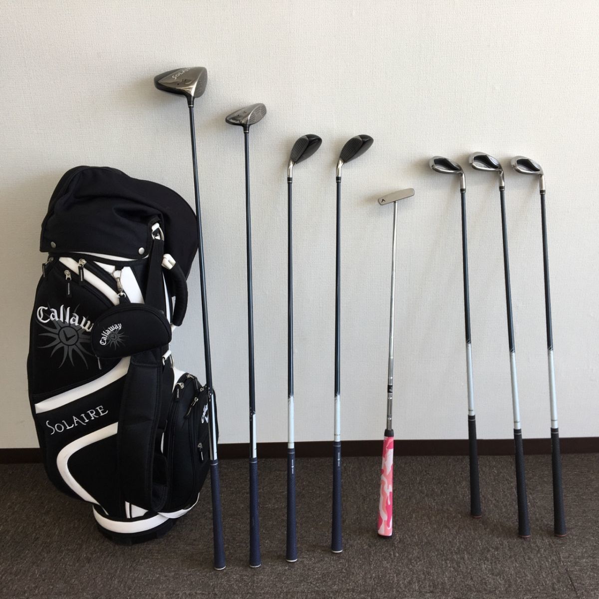 Callaway SOLAIRE レディース ゴルフクラブ 8本セット[L5551]