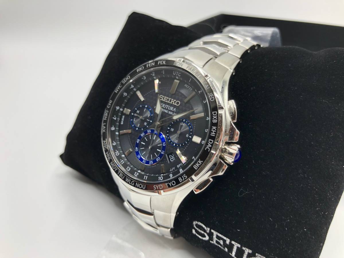 新品 未使用 セイコー SEIKO Coutura コーチュラ SSG009 電波時計 