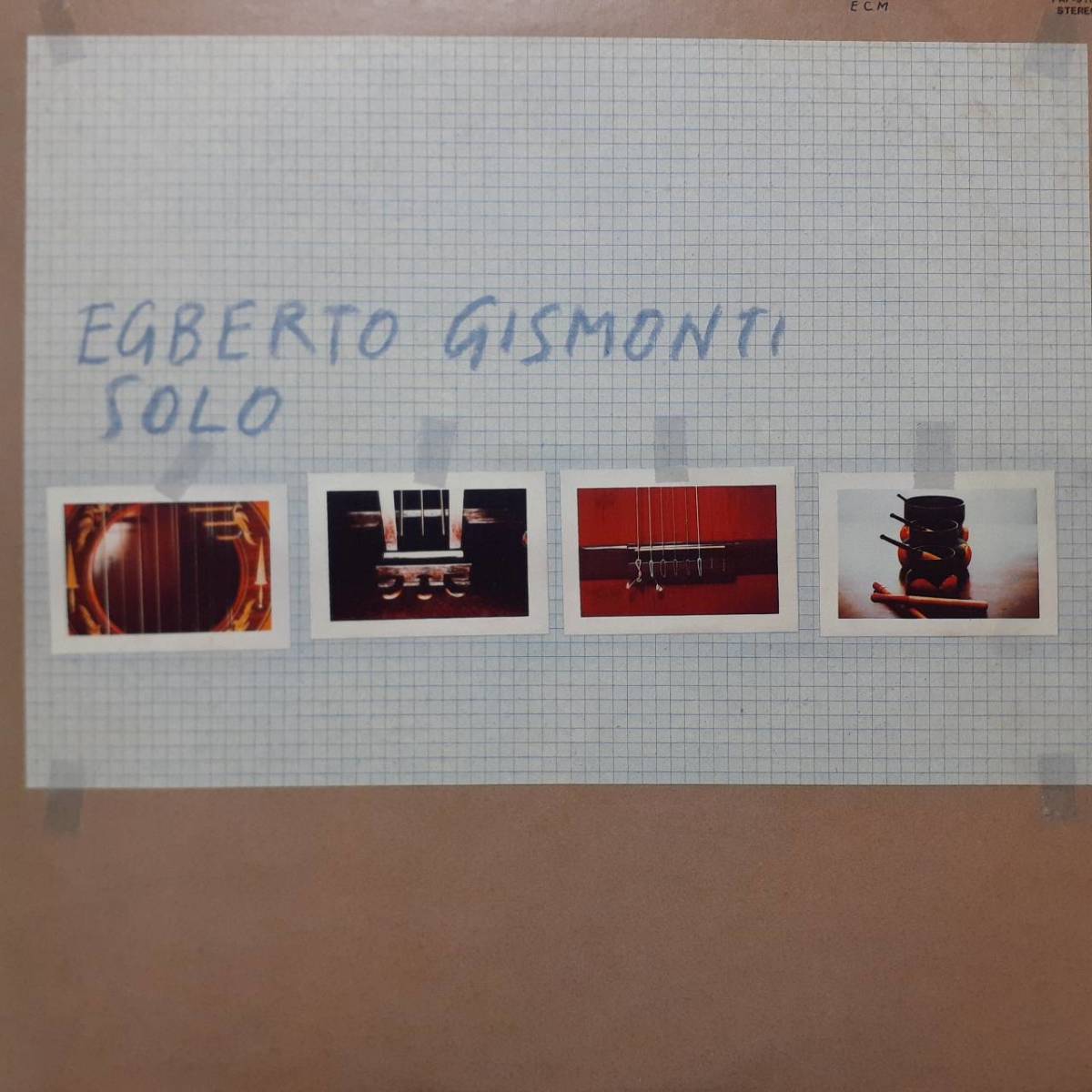 ⁄ - ECM Egberto GISMONTI Gismonti Solo EGBERTO | Records RECORDS