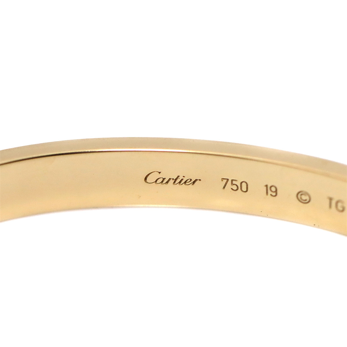 カルティエ #19 ラブブレス ⁄ ブレスレット K18 CARTIER SM Cartier 