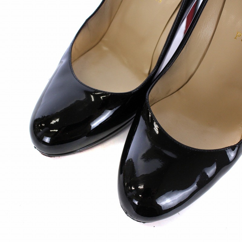 クリスチャンルブタン Christian louboutin パンプス ラウンドトゥ