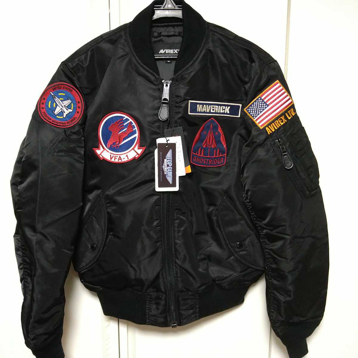 AVIREX/新品メンズM/MA-1フライトジャケット/TOP GUN MAVERICK/トップ 