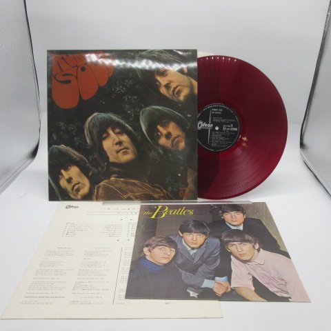 最安値，お得 赤盤 The Beatles ビートルズ Rubber Soul ラバー ソウル LP 12インチ /Odeon OP-7450 /ロック(RUBBER SOUL)｜売買されたオークション情報、yahooの商品情報をアーカイブ公開 - オークファン B