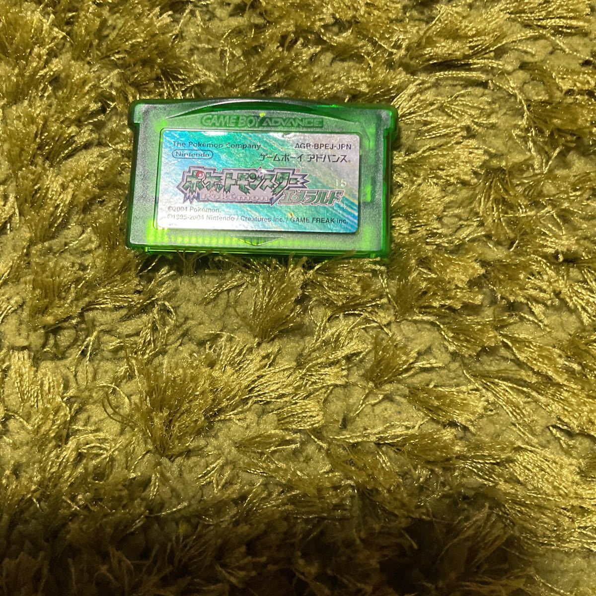 ゲームボーイアドバンス ポケットモンスターエメラルド GBA 
