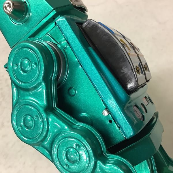 1円～ メタルハウス ブリキ ロボット SPACE EVIL ROBOT 流星魔神 緑 