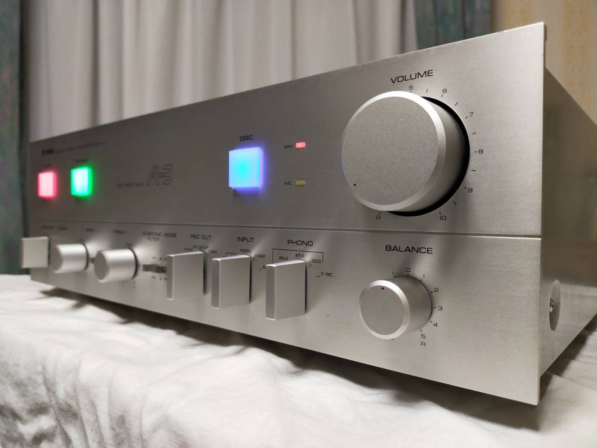 Yamaha A-3 ステレオアンプ　動作品 Yahoo!オークション (オーディオ機器) の落札 - a-3」アンプ 「yamaha