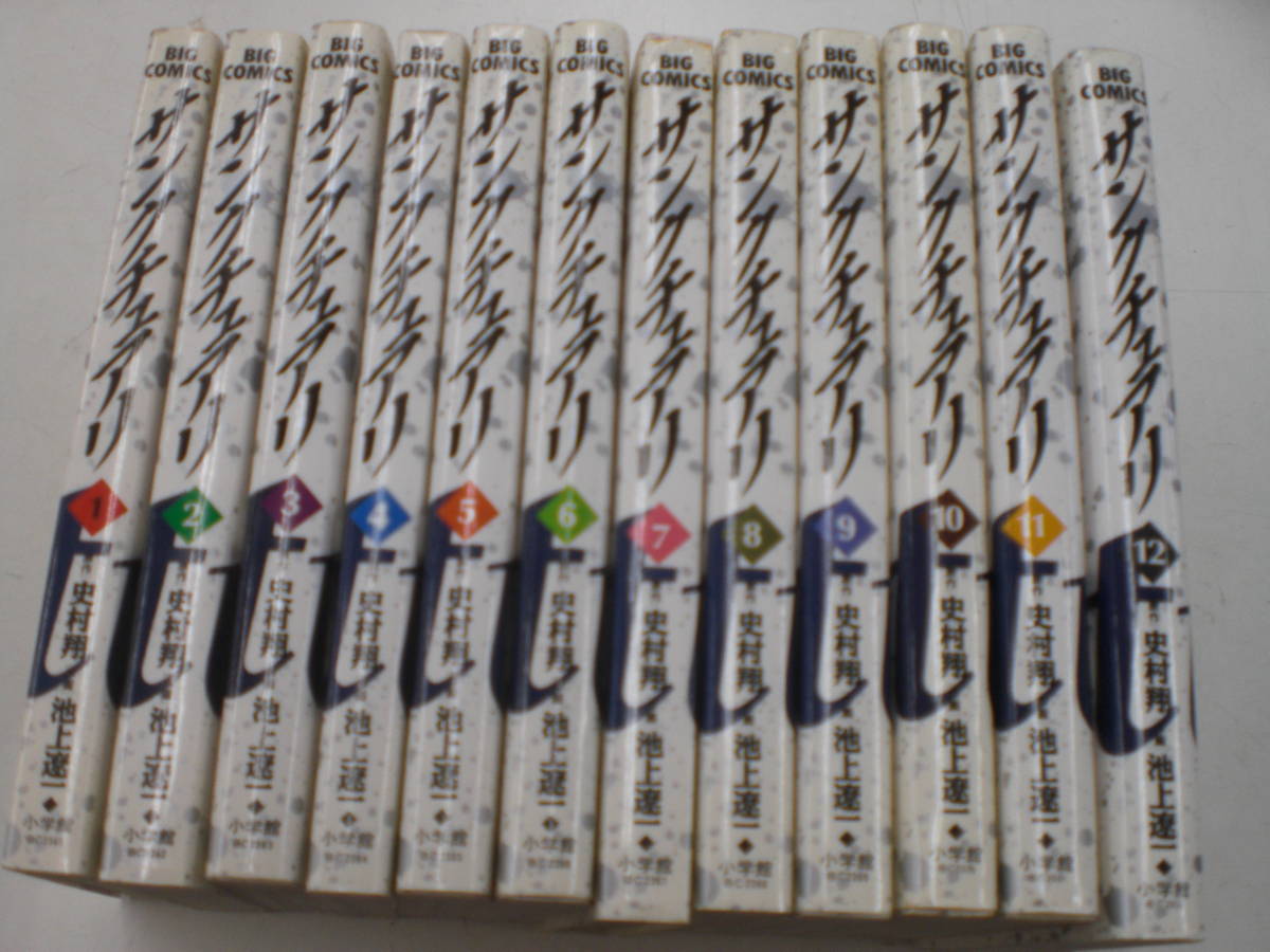 サンクチュアリ 全12巻 池上遼一 史村翔 全巻セット 売買されたオークション情報 Yahooの商品情報をアーカイブ公開 オークファン Aucfan Com