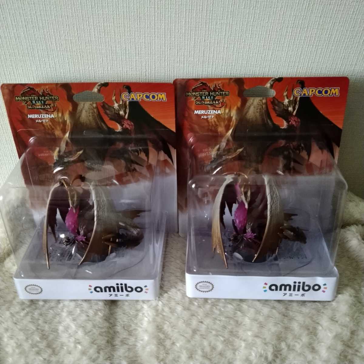 ★2個★新品未開封★アミーボamiibo メル・ゼナ 【モンスターハンターライズ：サンブレイク】