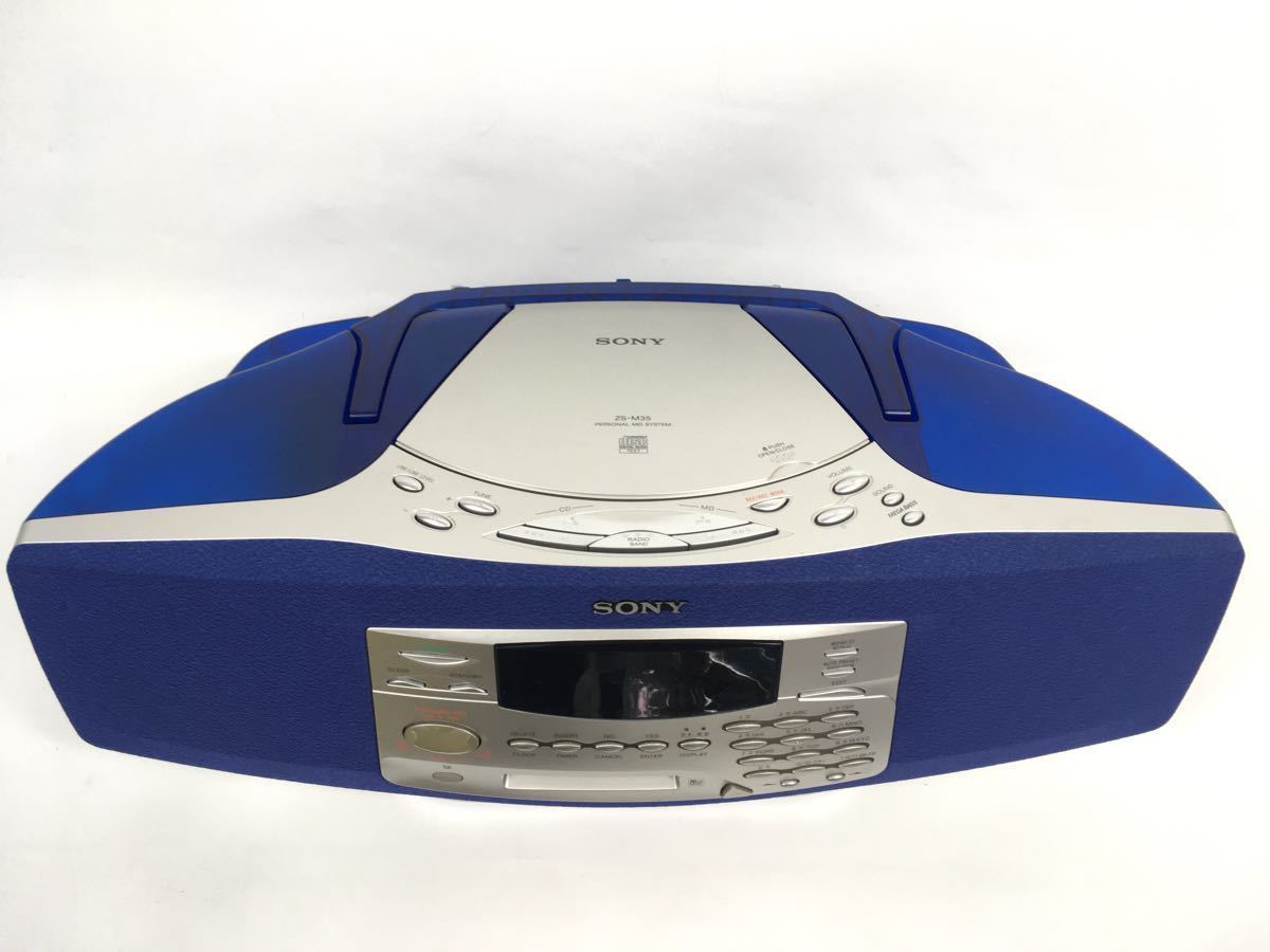 □希少品 動作品□SONY ZS-M35 MD CD プレイヤー 2511062 □希少品