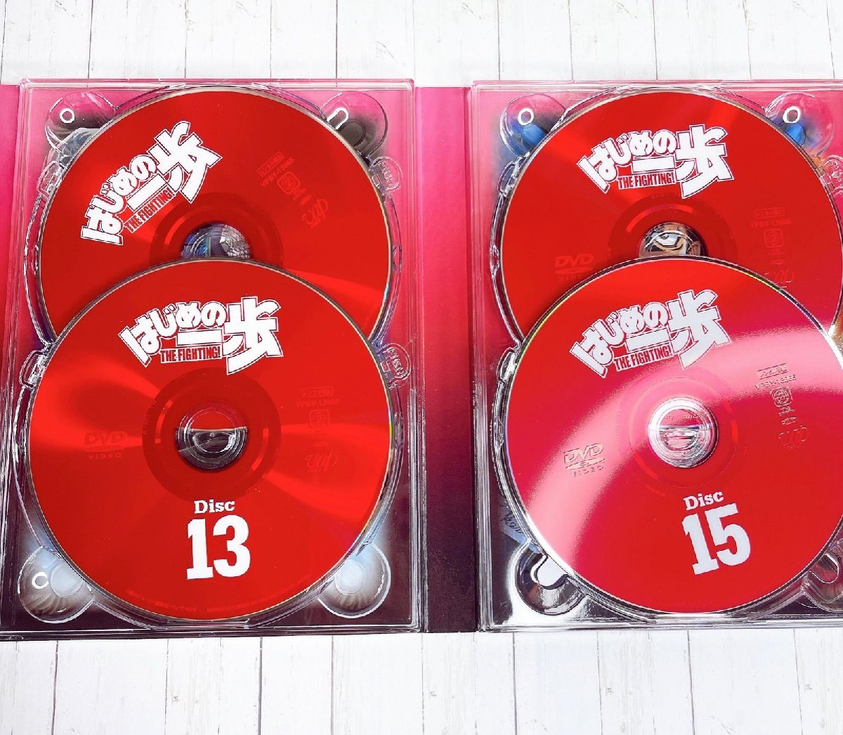 ☆帯付き はじめの一歩 DVD BOX VOL.1 VOL.2 16枚セット☆