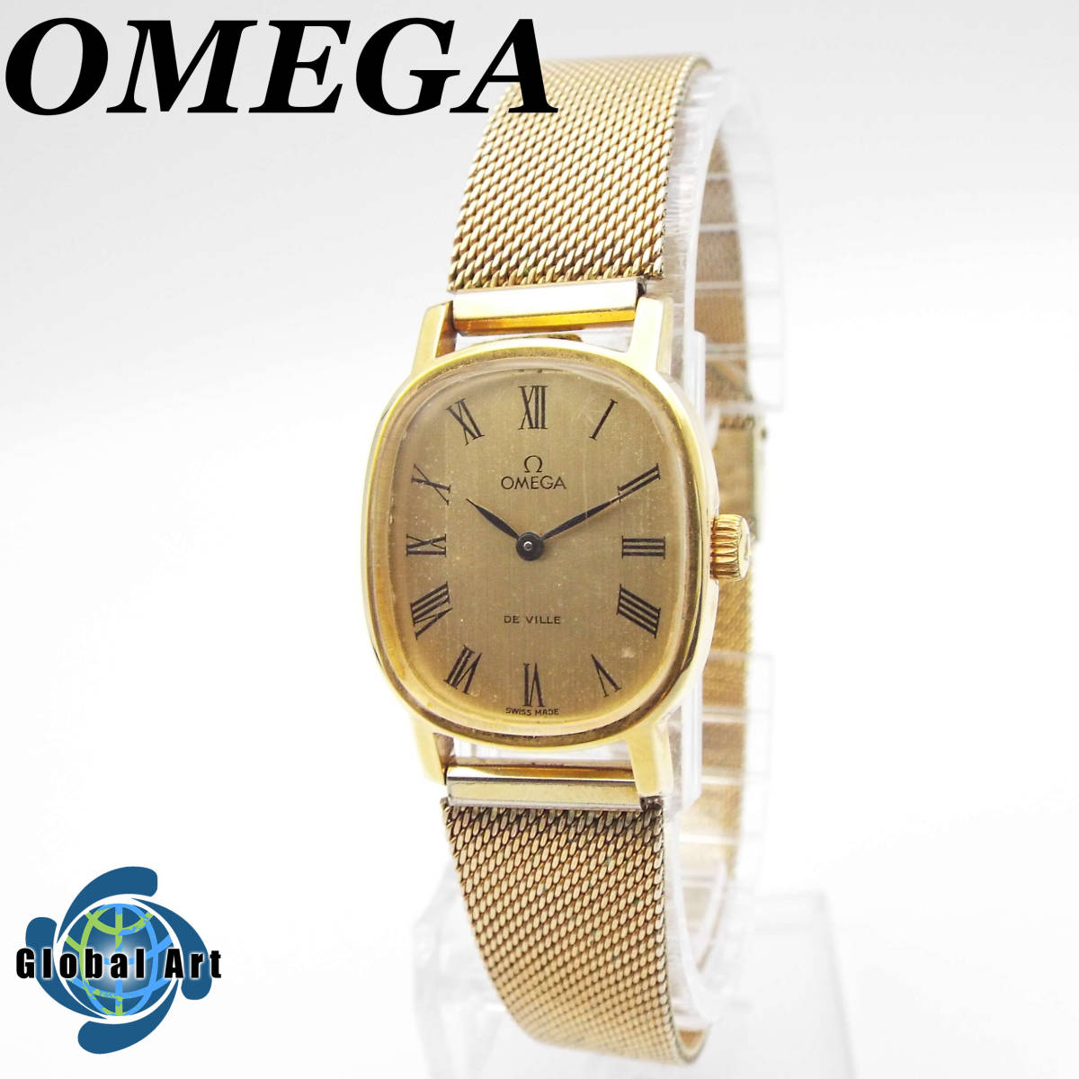 1120c オメガ OMEGA デビル DE VILLE レディース 腕時計 手巻き 機械式
