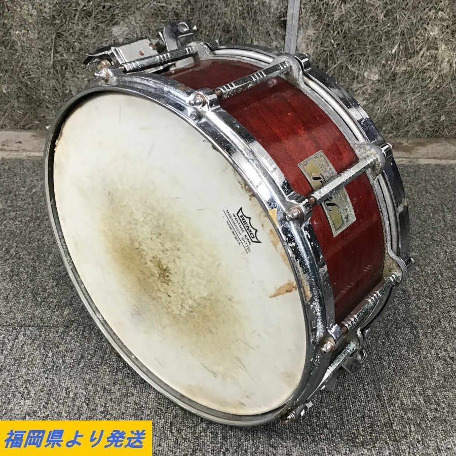 Pear Maplefuberglass Shell スネアドラム 14inch＊ジャンク品【TB】【福岡】