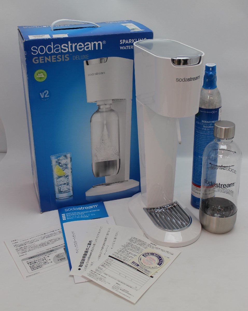 未使用 sodastream GENESIS DELUXE ソーダストリーム ジェネシス 