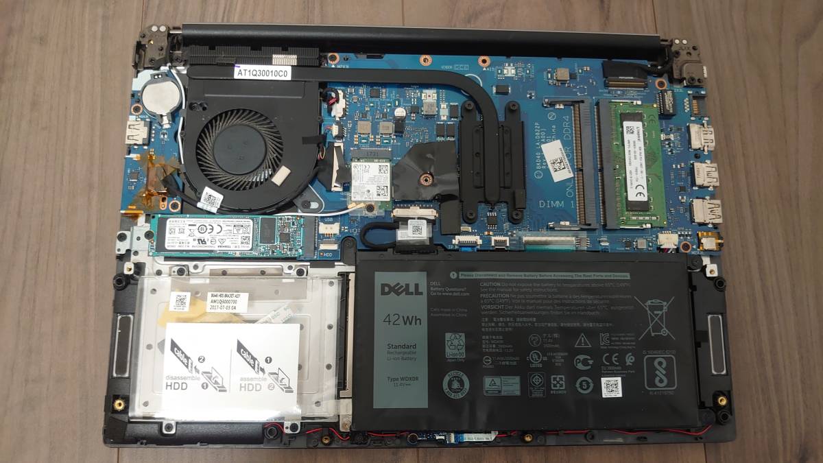 ジャンク DELL Inspiron 14 7000シリーズー7460 M.2SSDなし 【公式通販】
