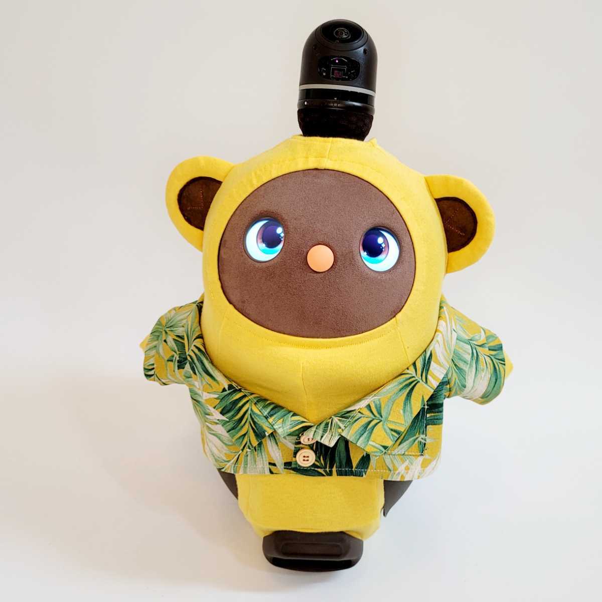 ラボット LOVOT ラボットの服ハンドメイド　アロハシャツ（ブルー） ラボット LOVOT ラボットの服ハンドメイド アロハシャツ ラボット