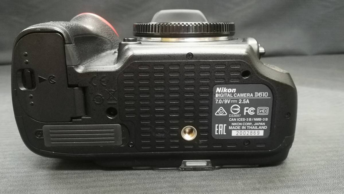 Nikon/ニコン D610 ボディ 2426万画素 フルサイズ 一眼レフ カメラ/難