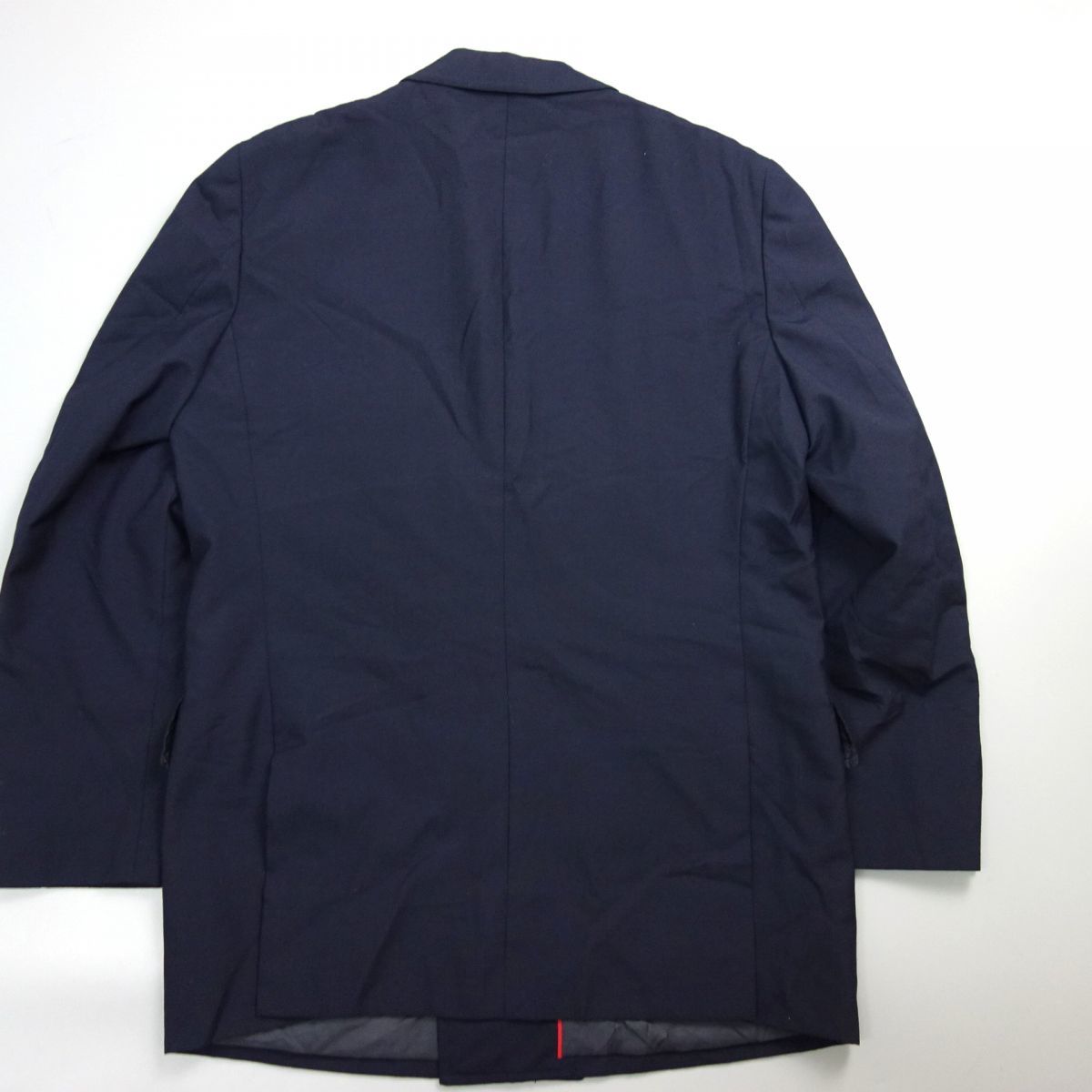 1円 美品 J.PRESS/Jプレス ウール 金釦 ダブル 紺ブレザー テーラード 