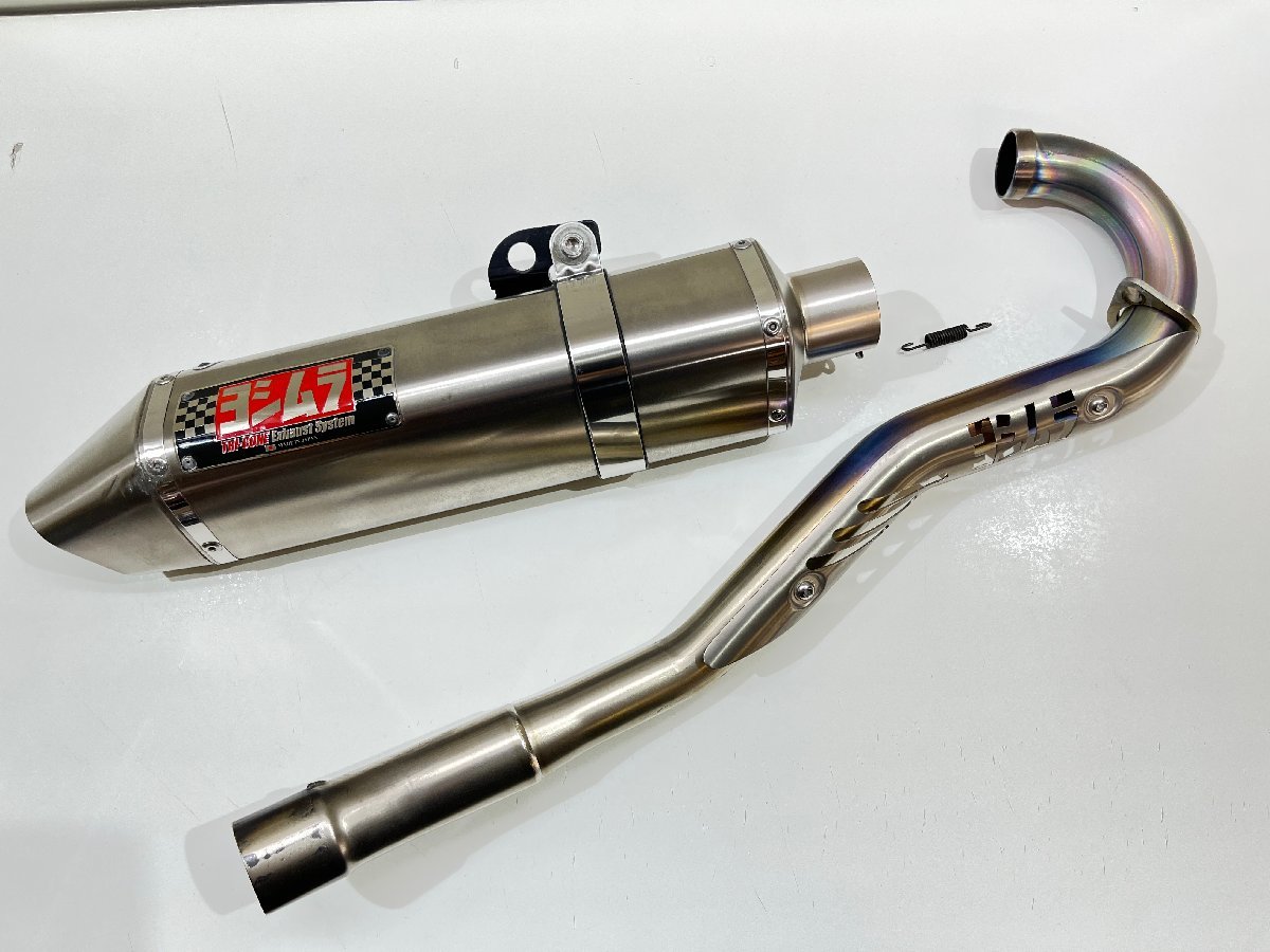 19) ホンダ XR 100 モタード YOSHIMURA ヨシムラ トライコーン チタン