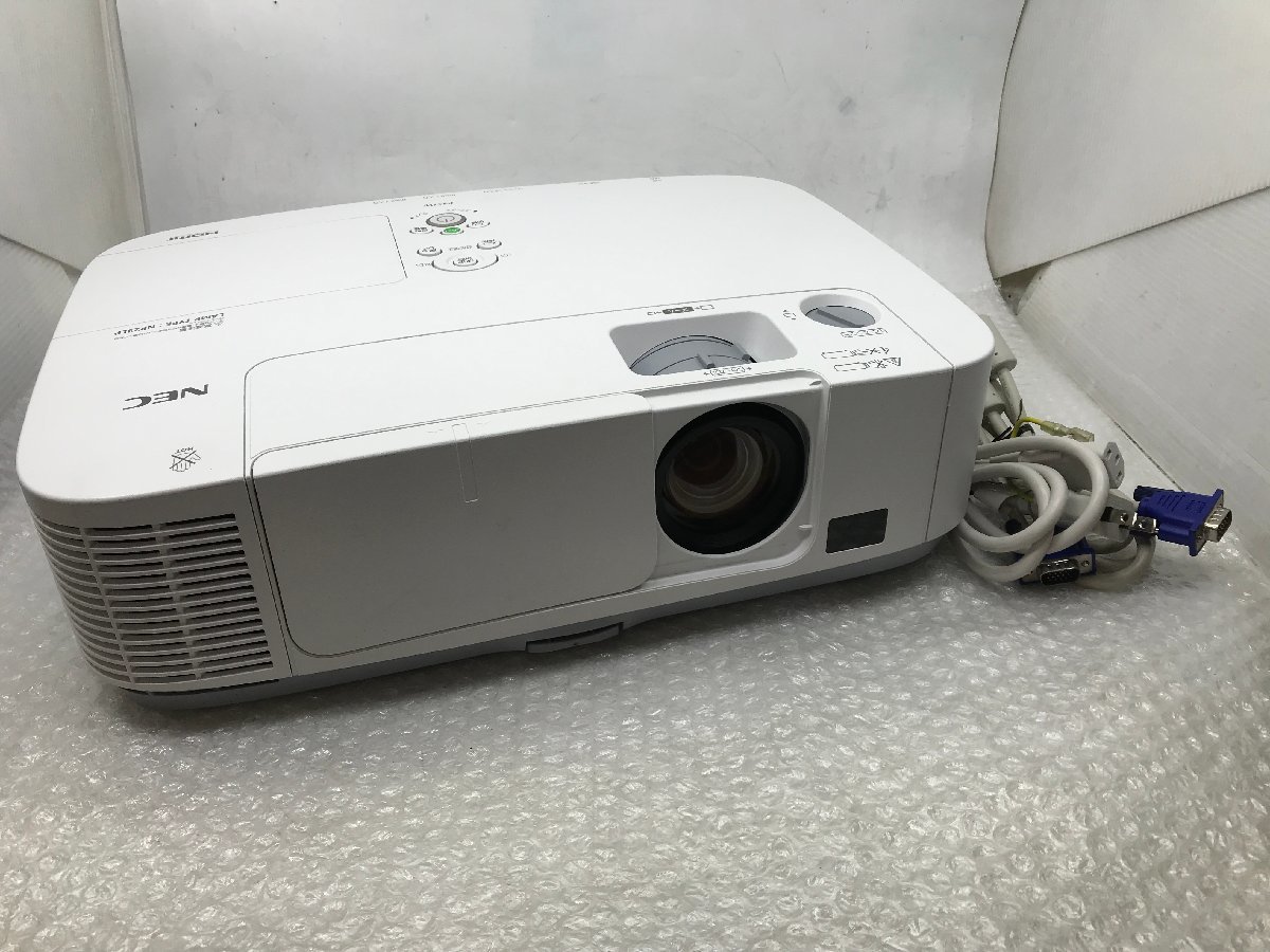 NEC】ViewLight NP-P451W 液晶プロジェクター ランプ使用473時間 中古