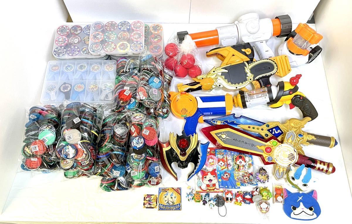 妖怪ウォッチ/おもちゃ 色々/妖怪メダル アーク約1500枚 ジャンク品