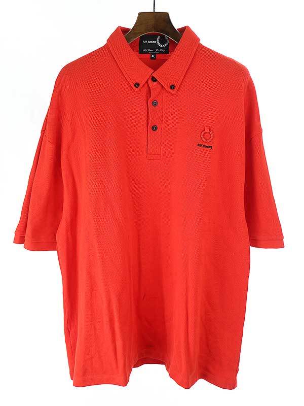 RAF SIMONS ラフシモンズ ×FRED PERRY オーバーサイズポロシャツ
