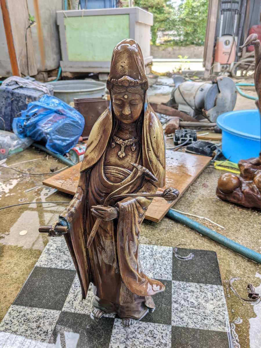 70cm 天然木 彫刻 観音像 レリーフ 木彫り 仏像 観音像 70cm 天然木 彫刻 観音像 レリーフ 木彫り 【公式通販】