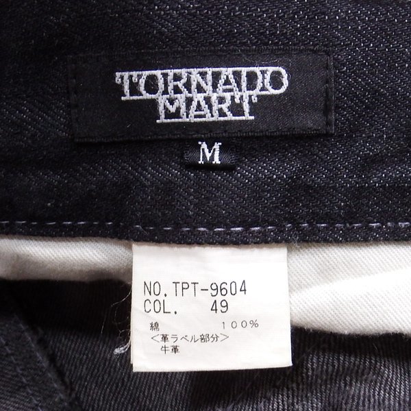 TORNADO &frasl; MART レオパードクリアフォイルスキニーデニム トルネードマート] MART∴ウーリーレオパードジャカードチェスターコート TORNADOMART トルネードマート レオパード フレア デニム パンツ ブーツカット M