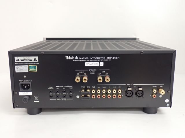 McIntosh プリメインアンプ MA6300 マッキントッシュ ◇ 66F22-2 