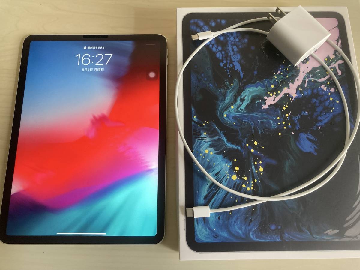 Apple iPad Pro 本体 pencil付(値下げ可) iPad Pro 11インチ(2018) 256GB シルバー Wi-Fiモデル iPad Pro Apple