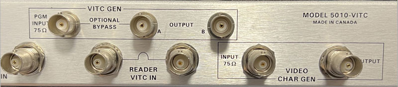 evertz TIME CODE MASTER model 5010-VITC タイムコードジェネレーター/リーダー(映像機器)|売買された ...
