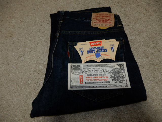 極上 真紺 デカ文字 ビンテージ 60s LEVI