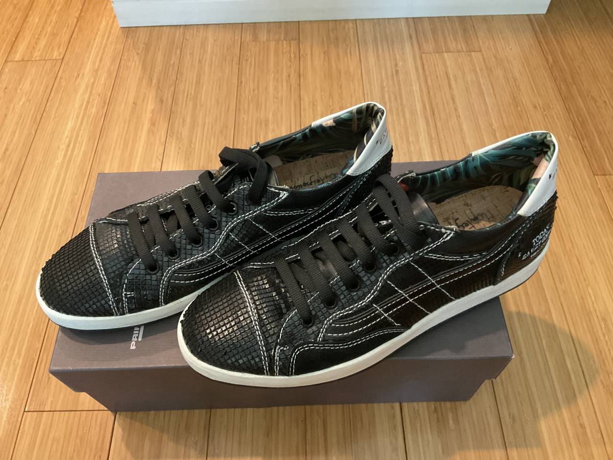 PRIMABASE ディーゼル　イタリアスニーカー　　42 27.5〜28cm 