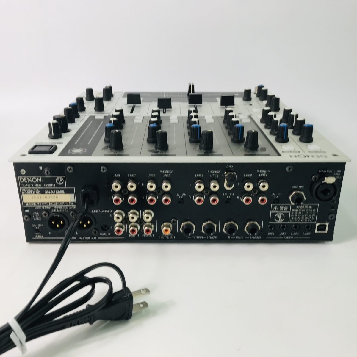 DENON DN-X1500S DJミキサー ジャンク品 ジャンク DENON デノン DN-X1500S DJ ミキサー