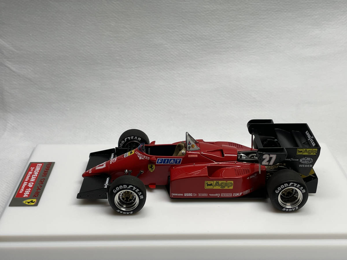 タメオ キット 1/43スケール フェラーリ126C4M2 1984年 M.アルボレート 