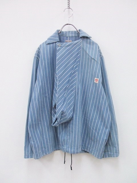 お買い得，豊富な 2-0808M KAPITAL IDG ストライププルオーバーシャツ サイズ1/S 長袖シャツ ミズイロ ホワイト キャピタル 189647(女性用)｜売買されたオークション情報、yahooの商品情報をアーカイブ公開 - オークフ 女性用