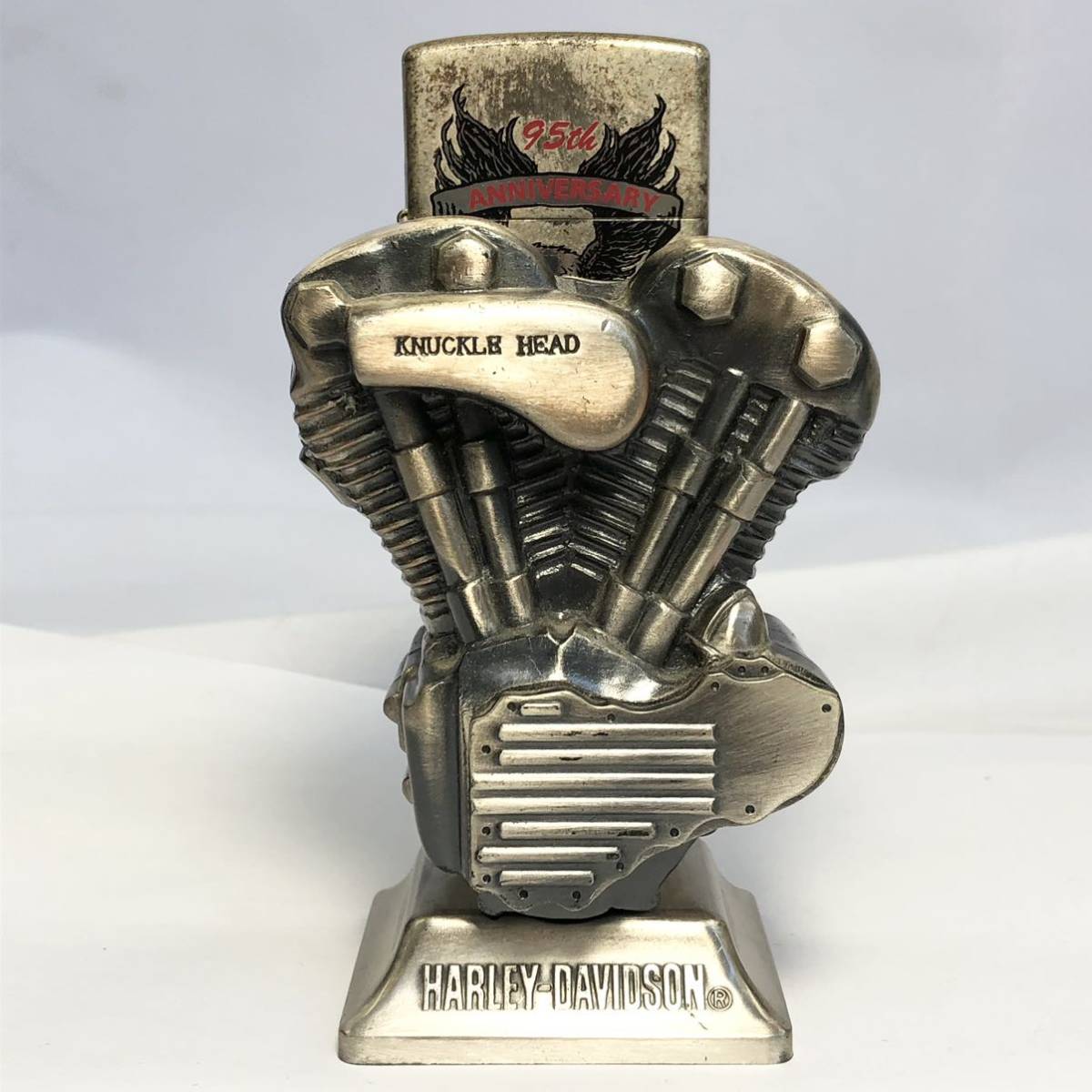 8-AH未使用!!☆ZIPPO HARLEY DAVIDSON 95th anniversary☆ジッポ 