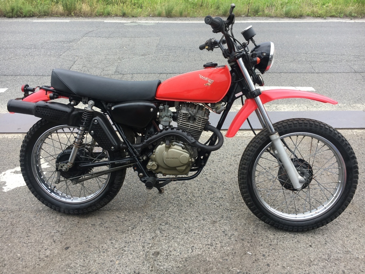 ホンダ XL230 MC36 実働 書類付き ヴィンテージ モトクロス VMX FTR