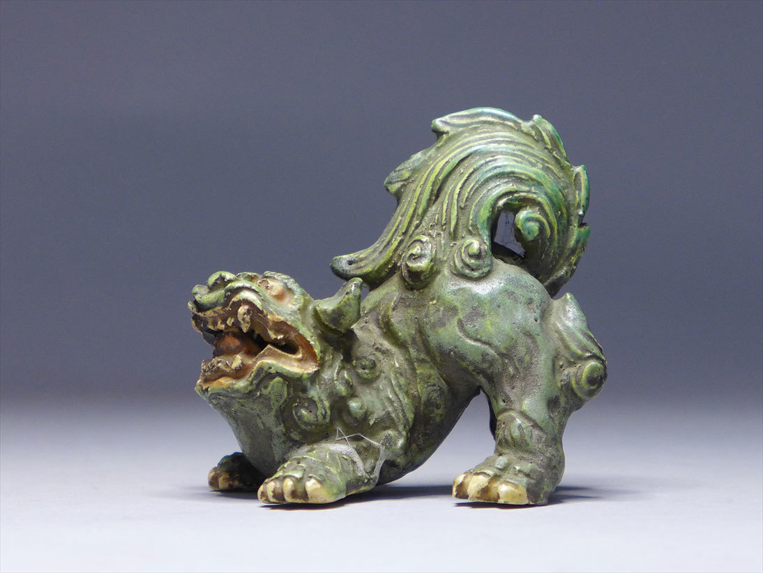 獅子 文化遺産オンライン 源内焼獅子置物 総合サイト 三川内焼- 銘鳩渓