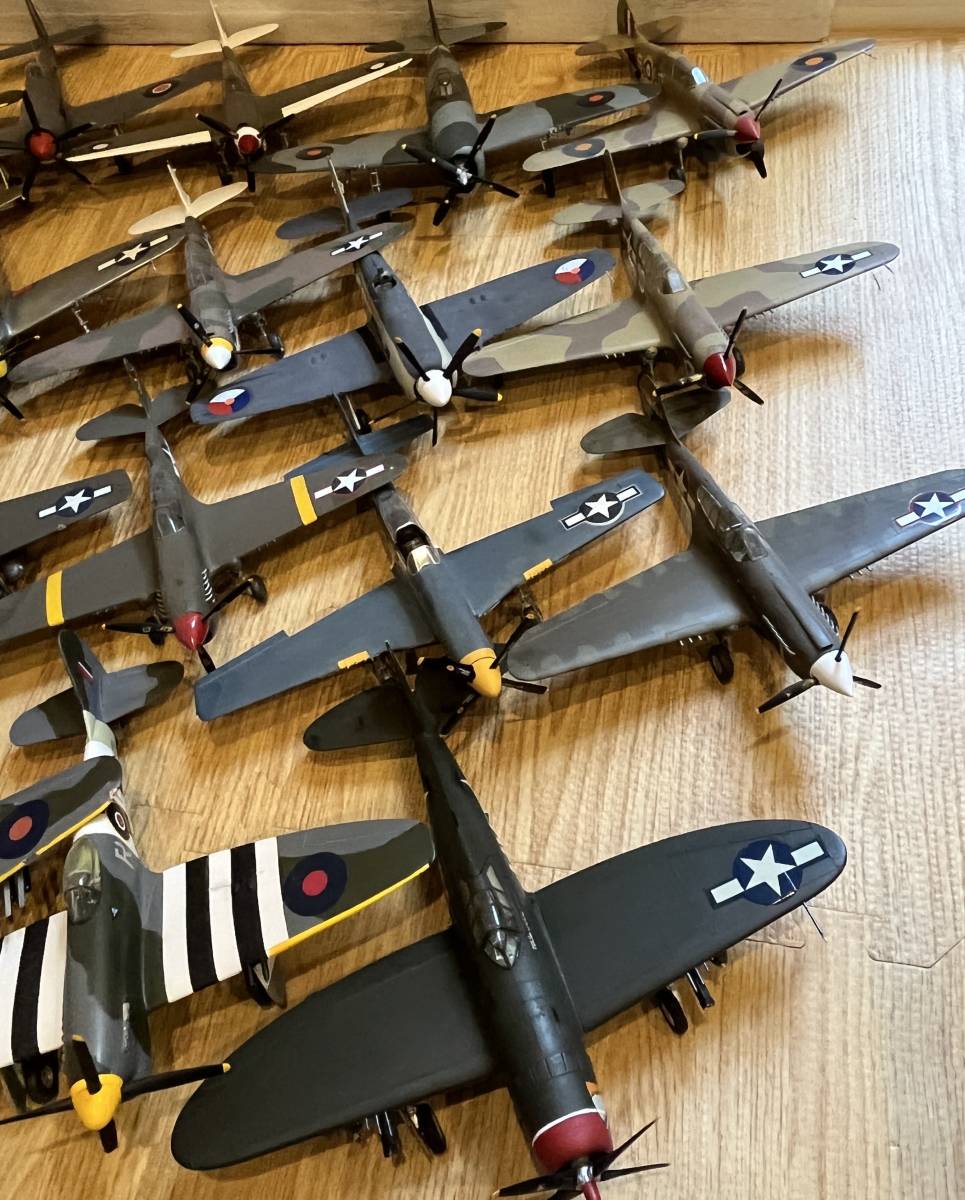 nn0909 036 戦闘機 軍用機 大量セット 飛行機 飾り物 完成品 航空機  